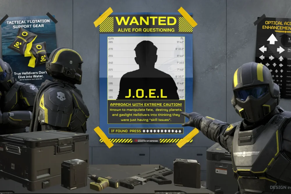 Wanted for questioning - J.O.E.L (Design by Chechin)