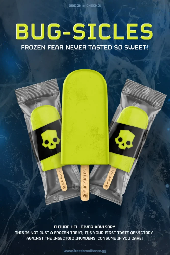 Bug-Sicles Frozen Fear Never Tasted So Sweet!