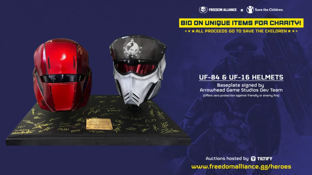2. Heroes Auction - Helmets